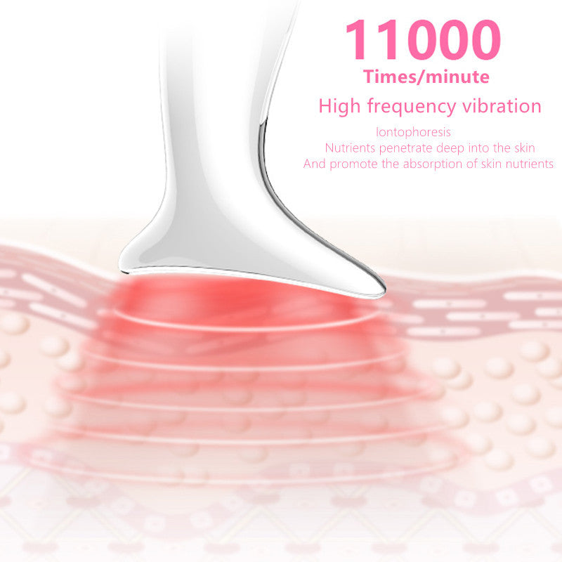 LED light therapy skin rejuvenation demo