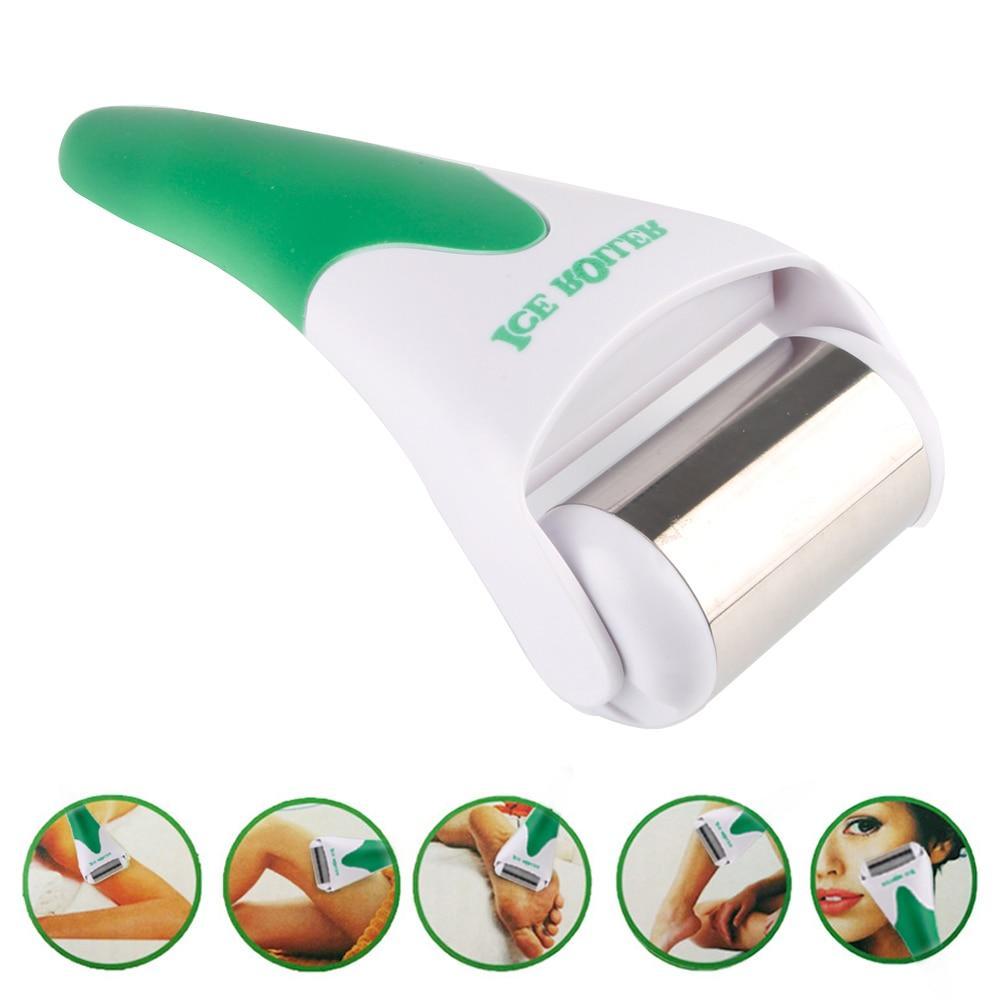 Ice roller massager for face and body