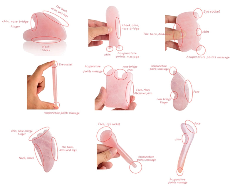 Rose Quartz Gua Sha
