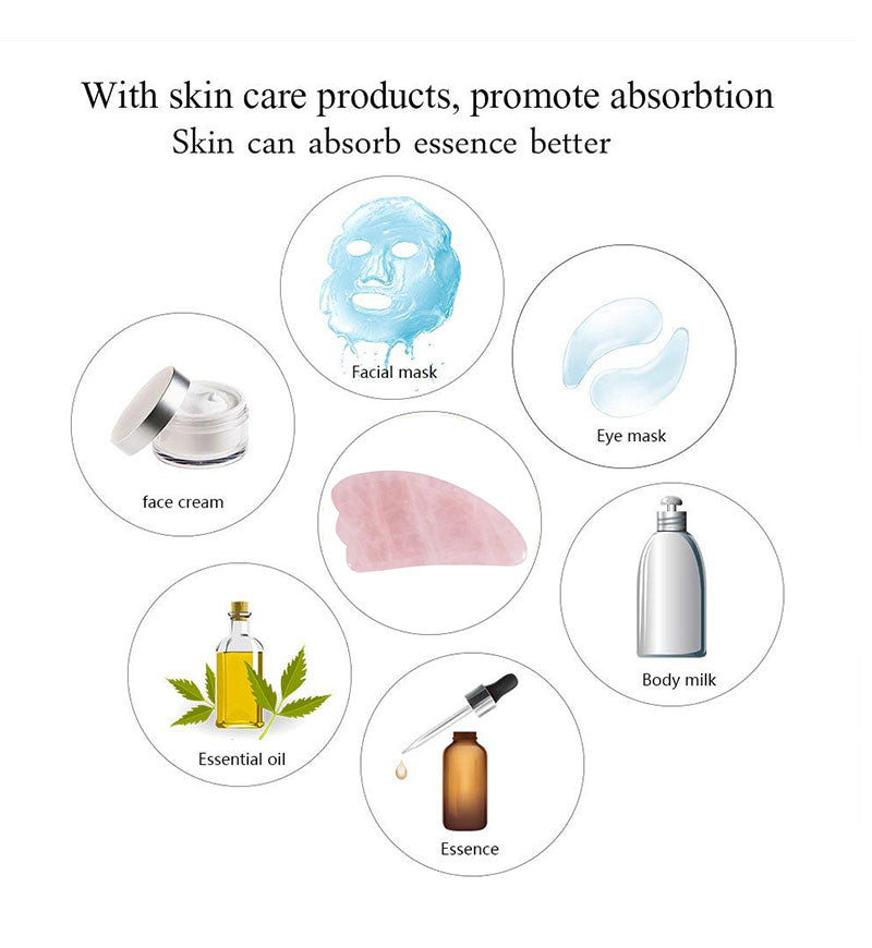 Rose Quartz Gua Sha