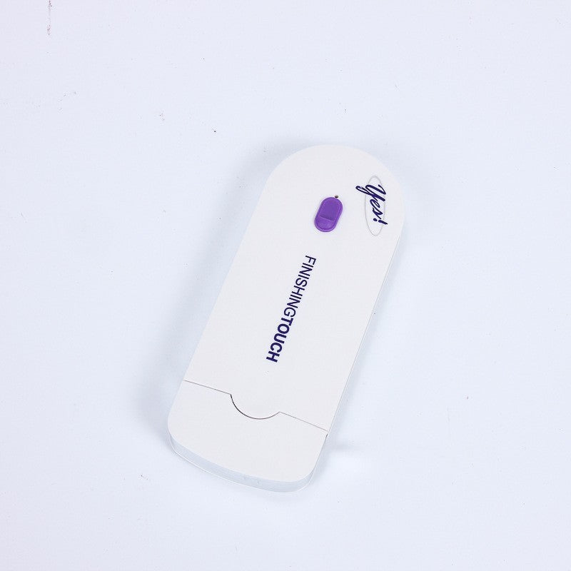 ON SALE SmoothSilk™ Painless Mini Hair Remover – Light-Enhanced Precision Shaver for Face & Body