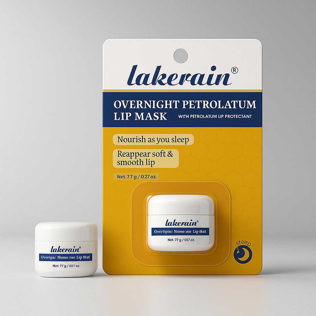 Overnight Lip Repair Mask – Hydrating Sleep Lip Balm with Petrolatum & Vitamin E