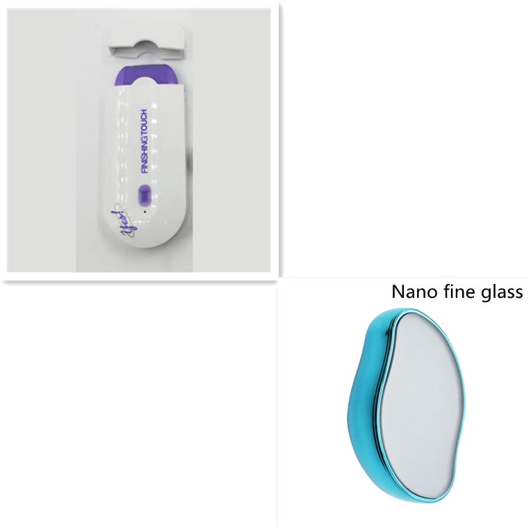 ON SALE SmoothSilk™ Painless Mini Hair Remover – Light-Enhanced Precision Shaver for Face & Body
