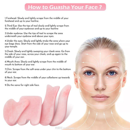 Rose Quartz Gua Sha