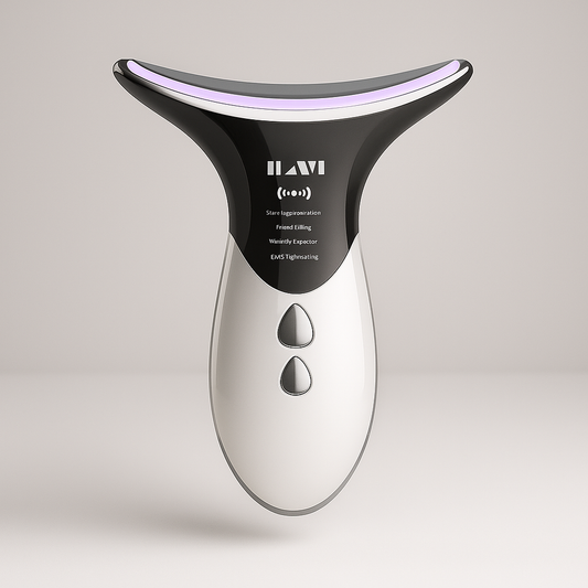 GlowLift LED EMS Neck Sculptor device front view