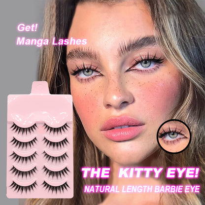  Natural Manga Lashes
Wispy
Lightweight 
Cosplay Ready